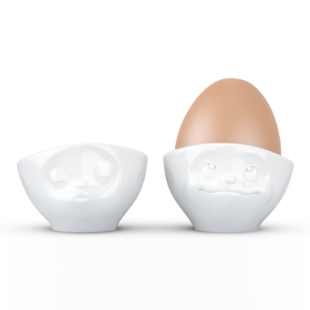 FiftyEight Eierbecher Set Nr. 1 küssend & verträumt
